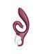Вібратор-кролик Satisfyer Love Me Red, гнучкий, відросток з потрійним кінчиком SO7778 фото 3