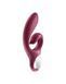 Вібратор-кролик Satisfyer Love Me Red, гнучкий, відросток з потрійним кінчиком SO7778 фото 6
