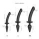 Анальна пробка з дилдо 2в1 Strap-On-Me SWITCH PLUG-IN DILDO Black XXL, діаметр 5,2/3,9 см SO6831 фото 4