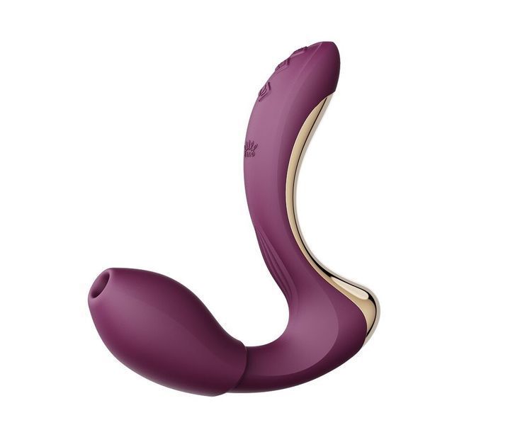 Вібратор-пульсатор з вакуумною насадкою Zalo &ndash; Talis G-Spot PulseWave Vibrator Velvet Purple SX0712 фото