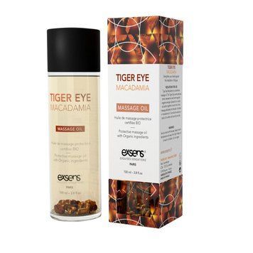 Масажна олія EXSENS Tiger Eye Macadamia 100мл, натуральна SO2379 фото