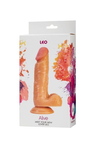 Фалоімітатор з мошонкою Alive Leo, діаметр 3,8 см AL20517 фото
