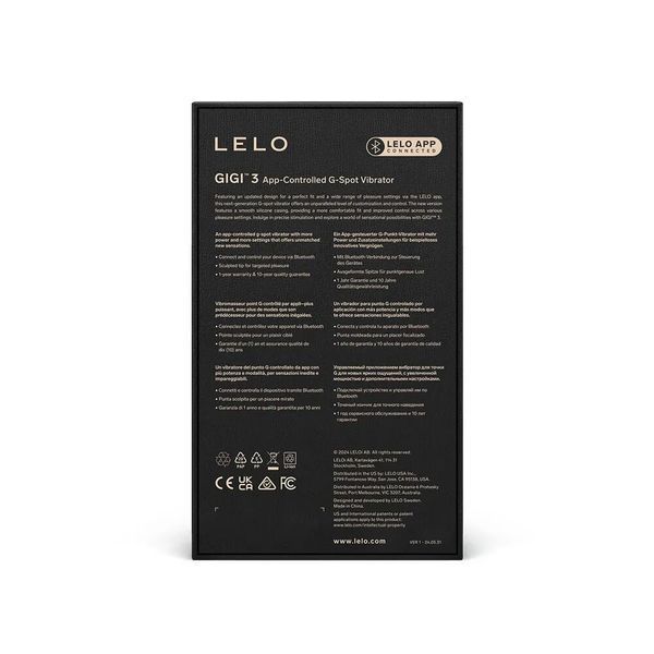 Вібратор точки G LELO GIGI 3 Powder Blue SX2560 фото