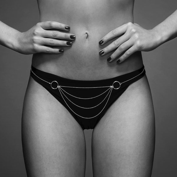 Ланцюжок-трусики Bijoux Indiscrets Magnifique Bikini Chain &ndash; Gold, прикраса для тіла SO2662 фото