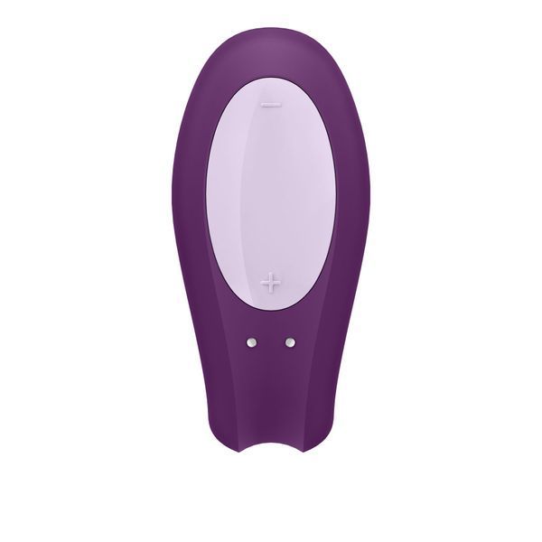 Смарт-вібратор для пар Satisfyer Double Joy Violet із широким кліторальним стимулятором SO3899 фото