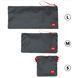 Сумка для секс-іграшок Fun Factory TOYBAG, S, сіра, кисет, 14x14 см SX1009 фото 3