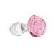 Скляна анальна пробка Pillow Talk Rosy Luxurious Glass Anal Plug, ⌀3,3 см, віброкуля в подарунок SO6834 фото 2