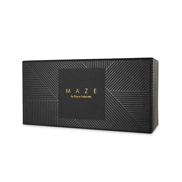 Чокер Bijoux Indiscrets MAZE &ndash; Wide Chocker Black SO2648 фото