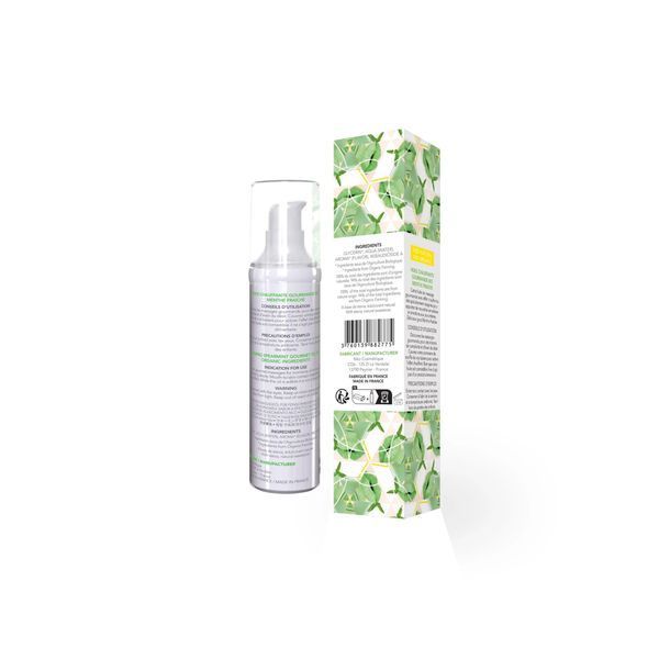 Їстівна масажна олія EXSENS Organic Spear Mint 50мл розігрівальна, без цукру та парабенів. SO2380 фото